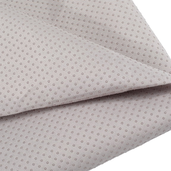 1.55 x 1M Gray Non Slip Final Backing Cloth Fabrics PVC Vinyl Pad Primary Rug Tufting Round Dot Keep in Place Final Rug Backing Cloth