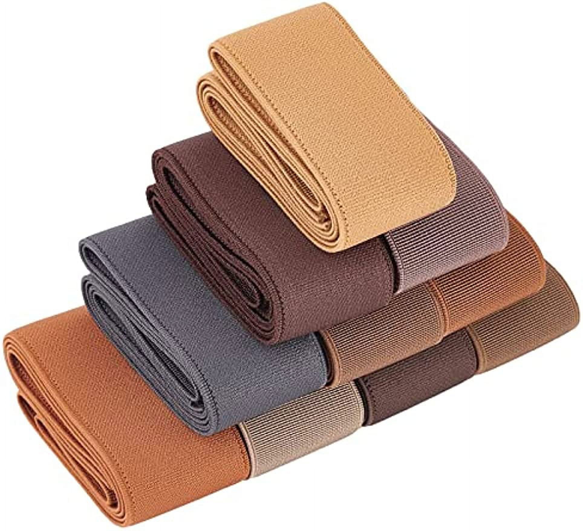 10+ Garment Elastic Band 1.55inch 10 Colors Elastic Band 10yards Ultra Wide Flat Stretch Webbing
