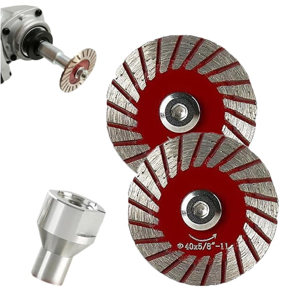 1.57" 40mm Diamond Saw Blades Set, Multi-Functional Professional Mini Diamond Cutting Blade Set,Small Tile Cutter, for Granite, Marble, Sandstone