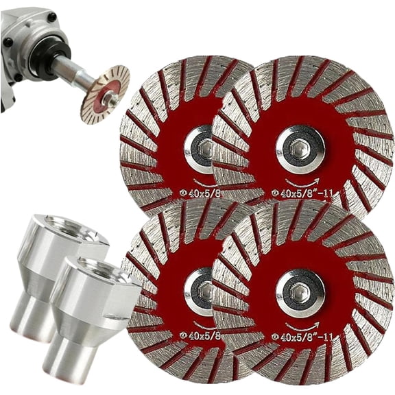 1.57" 40mm Diamond Saw Blades Set, Multi-Functional Professional Mini Diamond Cutting Blade Set,Small Tile Cutter, for Granite, Marble, Sandstone
