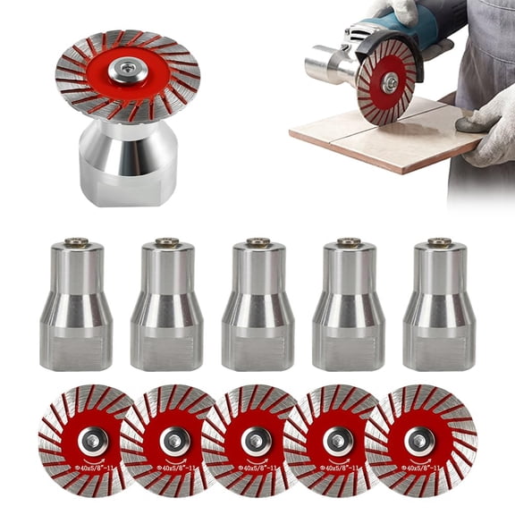 1.57" Diamond Saw Blades Set, 2026 New 40mm Mini Diamond Cutting Blade Set, Precision Stone Cutting for Stone Carving
