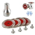thumbnail image 1 of 1.57" Diamond Saw Blades Set, Professional Precision Cutting for Concrete, Tile & Stone, Wet/Dry Use, Long-Lasting Cutting Tool, 1 of 7