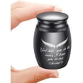 thumbnail image 1 of 1.57 Inches Small Keepsake Urns Ashes Mini Cremation Urns for Ashes Stainless Steel Memorial Ashes Holder/ Mini Pet Ashes Urn For Mom/Sister/Son/Husband/Dad/Daughter, 1 of 5