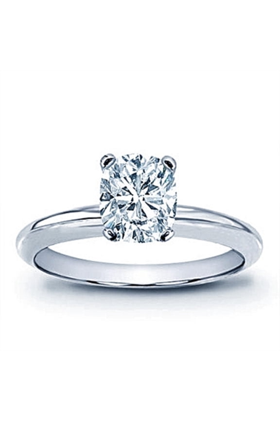 1.58 Ct Sparkling Diamond With Cushion Cut Engagement Ring Speak nothing but Class and Sophistication