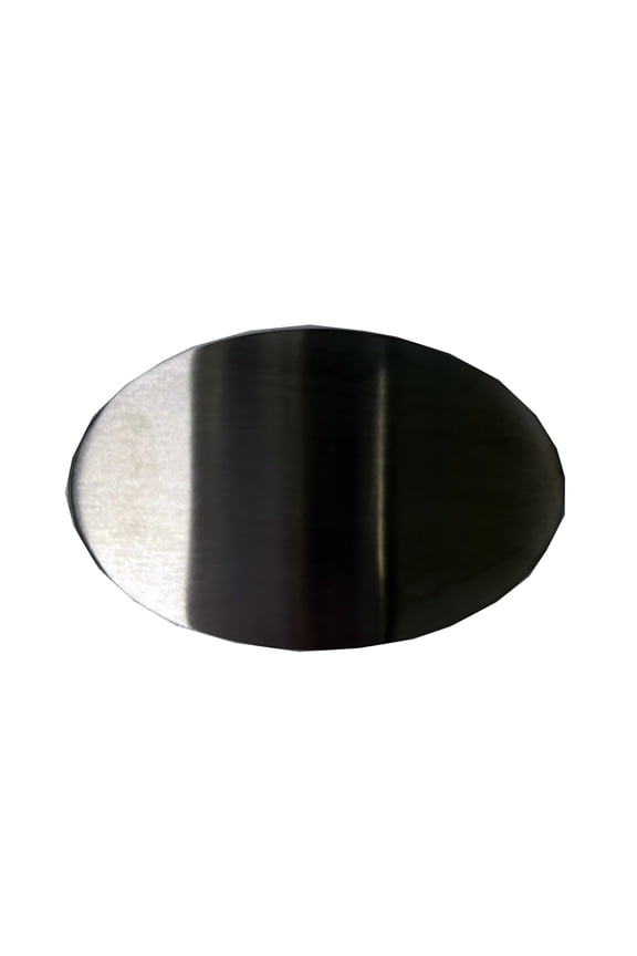 1.58 inches 40 mm Stainless Steel Oval Blank Belt Buckle