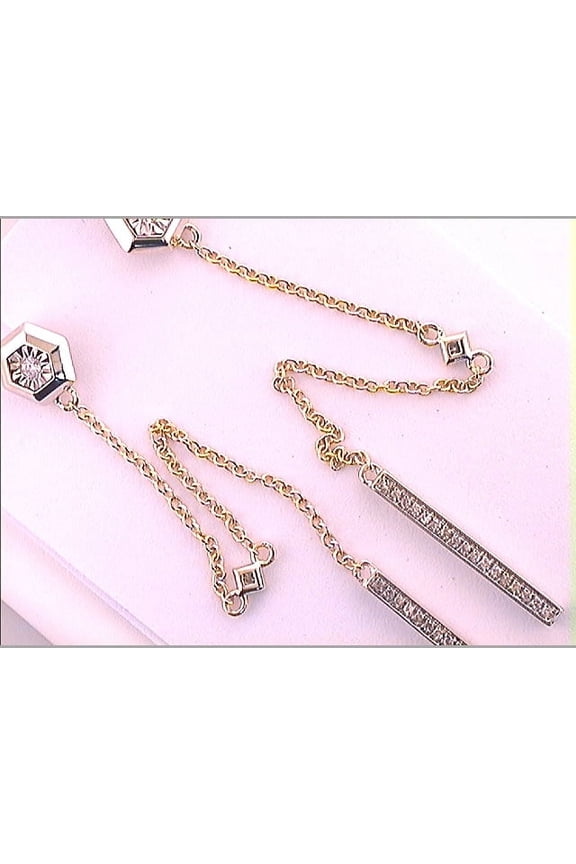 1/5CTW-DIA DIAMOND DROP EARRING