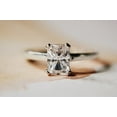 thumbnail image 1 of 1.5Ct Radiant Cut Lab Created Diamond Solitaire Engagement Ring 14K White Gold Plated -9, 1 of 4