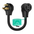 1.5FT 3 to 4 Dryer Adapter Cord,N1030P Male to 1430R Female,250V 30
