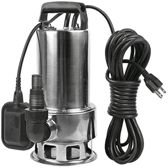 1.5HP 110v Submersible Sewage Drain Flood Stainless Steel Clean/Dirty Water Sump Transfer Pond Garden Pump$$Tools & Hardware Other