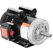 1.5HP 1725 RPM Electric Motor, 115/230V AC Single Phase, 56 Frame with 3/4 Shaft, Reversible for Air Compressors, Pumps&Industrial Equipment