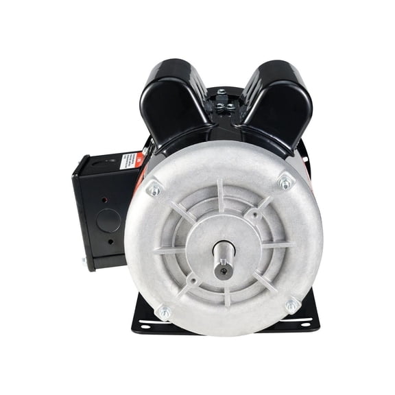 1.5HP Electric Motor 3450RPM, 56 Frame, 115/230V AC, Single Phase, 5/8" Keyed Shaft for Air Compressors & Agricultural Equipment