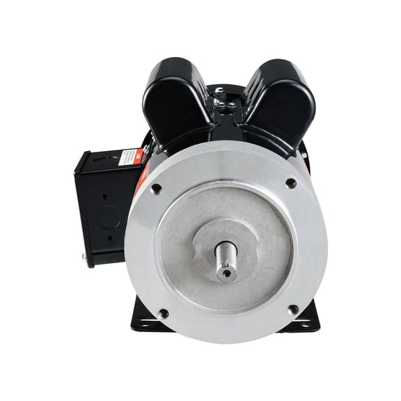 1.5HP Electric Motor 3450 rpm, AC 115V/230V, 56C Frame, Air Compressor Motor Single Phase, 5/8" Keyed Shaft, CW/CCW Rotation for Agricultural Machinery and General Equipment