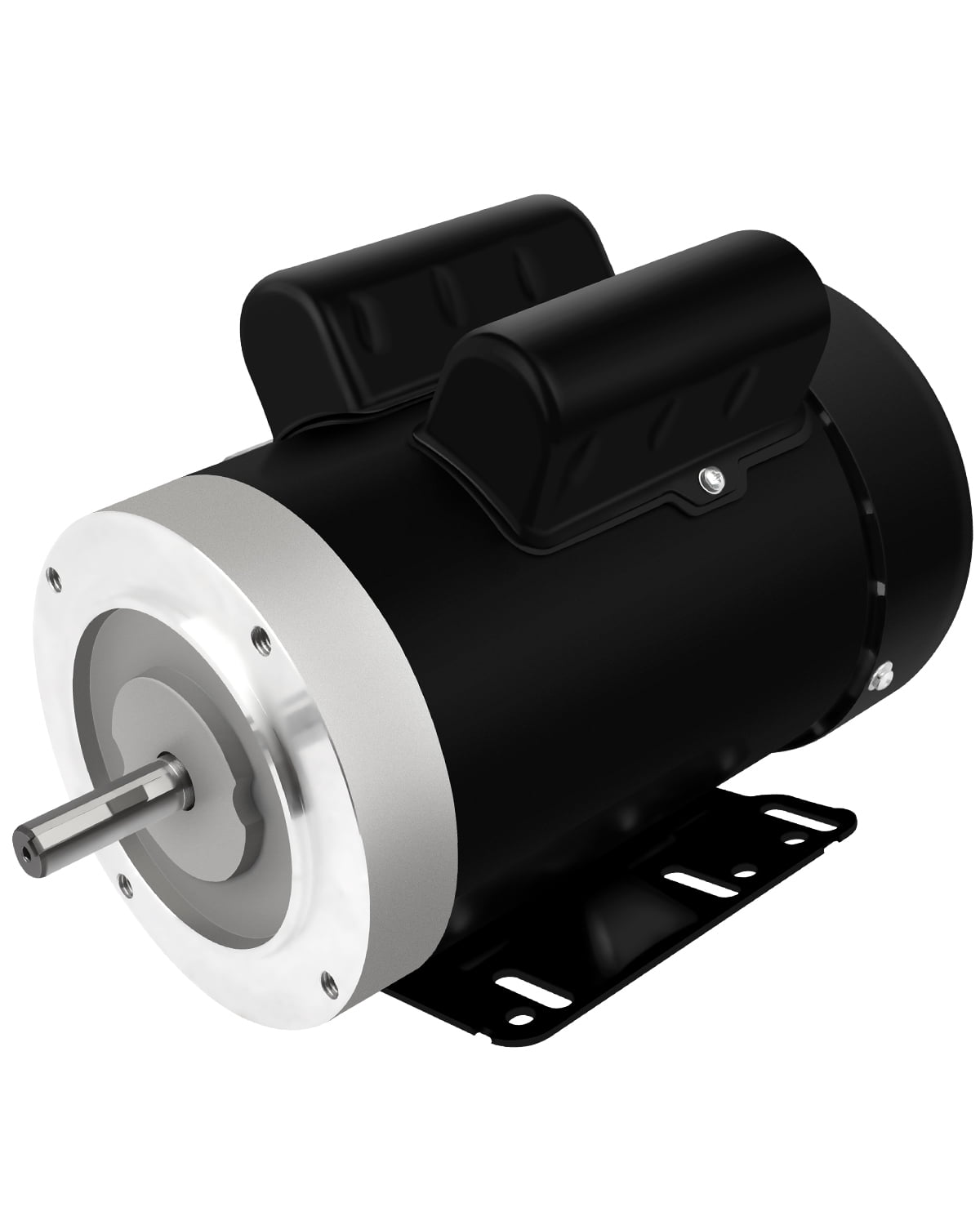 1.5HP Electric Motor General Purpose Single Phase Motor 3450RPM 56C TEFC 115/230V Reversible 5/8" Shaft Diameter