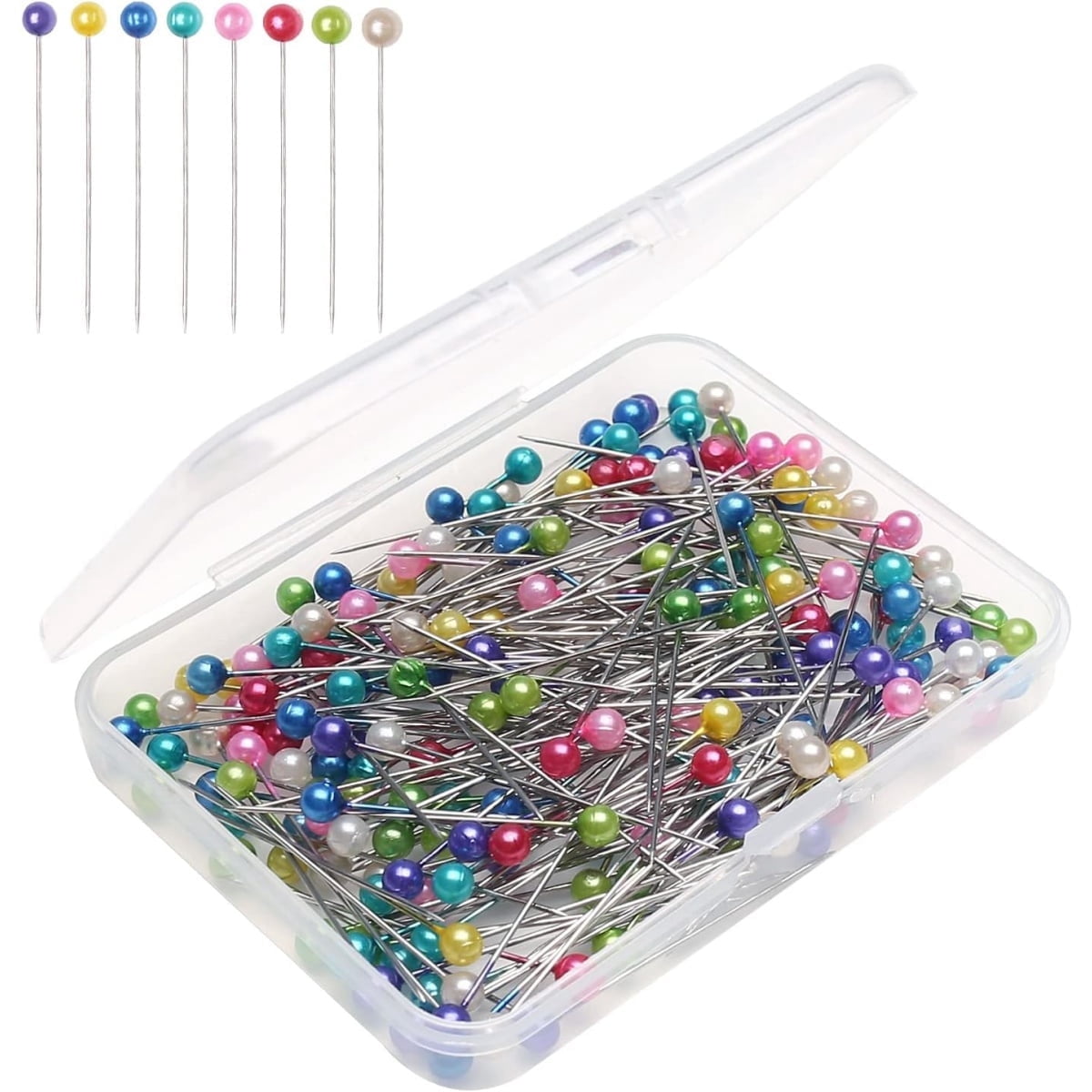 1.5In Sewing Steel Pins Assortment Kit,Reusable Dressmaker Pins for ...