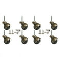 thumbnail image 1 of 1.5Inch Casters Wheels for Furniture Casters 8 with 8 x 38mm Mounting Stem Sleeve Socket Insert Replacement, 1 of 9