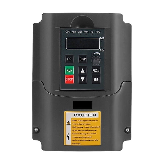 1.5KW 2.2KW VFD Variable Frequency Drive, 110 220 Inverter Converter 1HP Input 3HP Output CNC Spindle Motor Speed Controller ,Easy to Operate