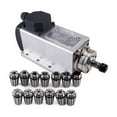 thumbnail image 1 of 1.5KW Air Cooled Spindle Motor Kits Air-Cooling Spindle + 13PCS ER11 Collet For CNC Milling Woodworking Engrave Machine ,Efficient Performance, 1 of 6