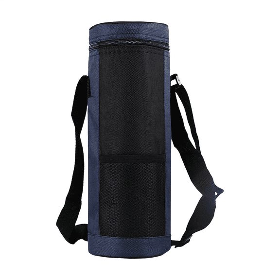 1.5L Blue Oxford Insulated Bag, Cooler for Picnic and Travel Drinks