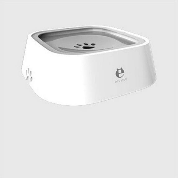 1.5L Cat Dog Water Bowl Carried Floating Bowl Anti-Overflow Slow Water Feeder Dispenser Pet Fountain ABSPP Dog Supplies