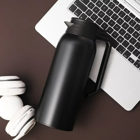 1.5L Nordic Thermal Insulation Kettle Household Thermal Insulation Pot Vacuum Double Layer Coffee Pot Thermos Hot Water Bottle