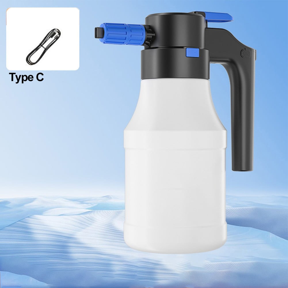 1.5L Powerful Electric Car Washer Foam Sprayer Multifunctional Auto Foam Bottle
