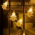 1.5M 10 Always Or Flashing Christmas Tree Lights Decorative Winter