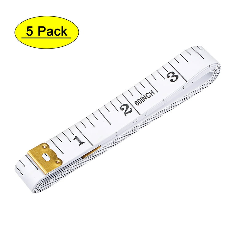 2 Packs Measuring Tape Measure 5M Retractable Ruler Stainless