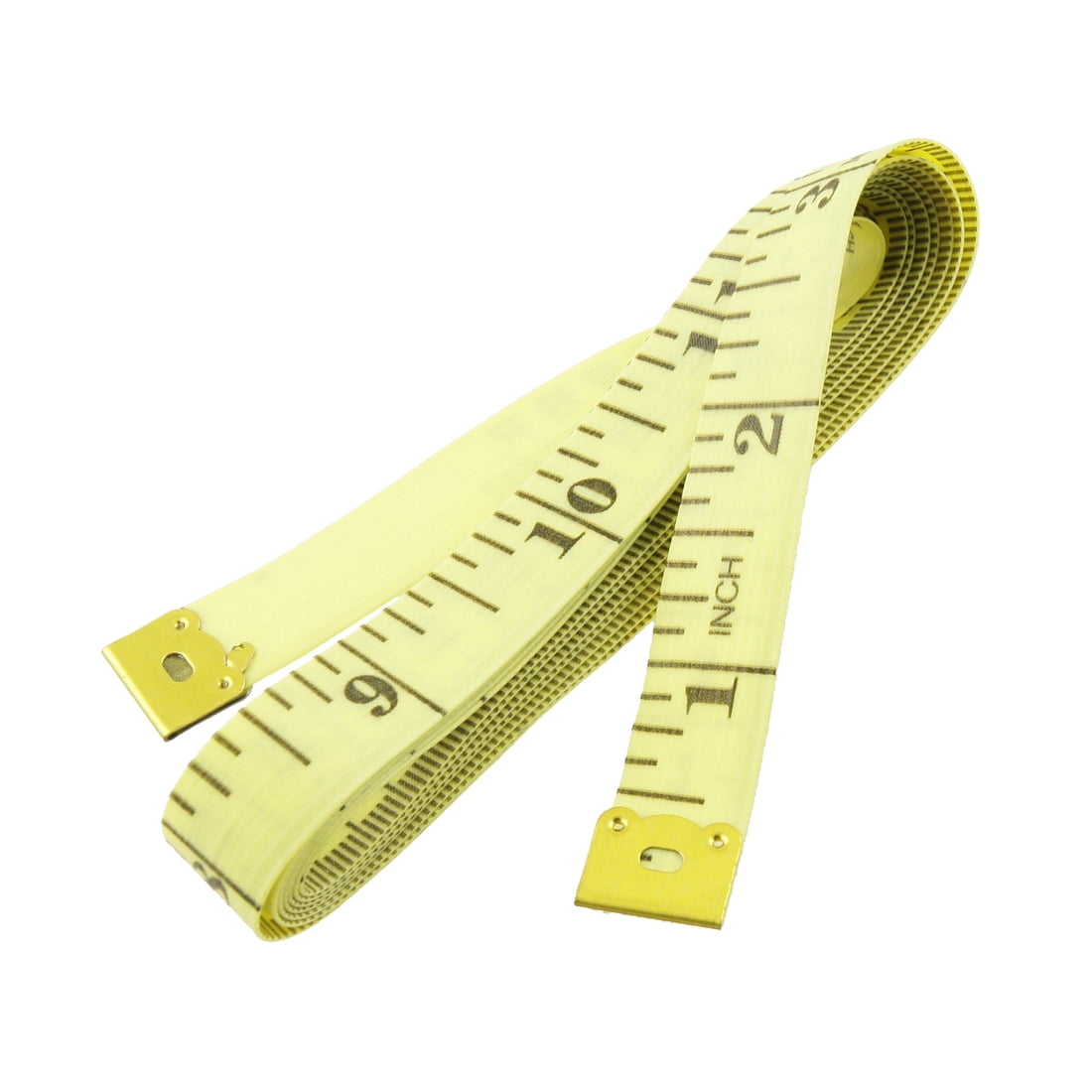 Unique Bargains Plastic Soft Flexible Ruler Measure Tape For