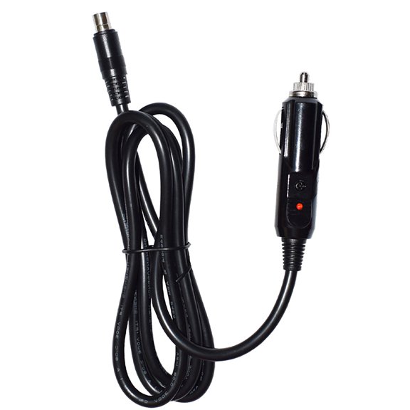 1.5M Car Charging Male Plug to DC8020 Adapter Cord Easy Connection Line with Indication Light for Mobile Power Supply