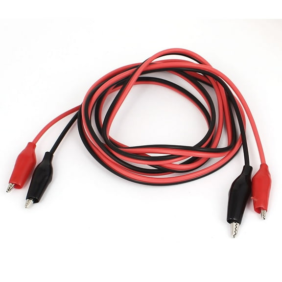 1.5M Length Double-ended Alligator Clip Connector Clamp Test Wire