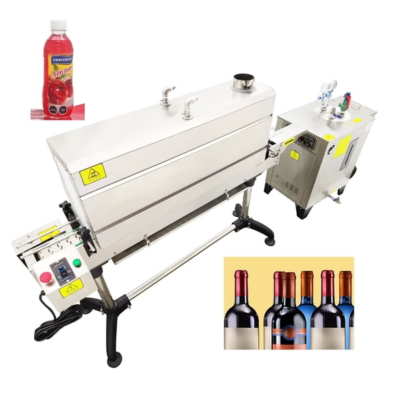 1.5M Steam Label Thermal Shrinkage Machine Split Full-Automatic 220V 3PH