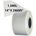 thumbnail image 1 of 1.5Mil Clear Poly Tubing Plastic Roll Bags LDPE - 14"x2900ft - Heat Sealable, 1 of 7