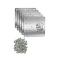 thumbnail image 1 of 1/5PC Cabinet Hinge Repair Plate, Stainless Steel Repair Piece Fixing Closet Pad with 30 Screws, 8*8cm Durable Stainless Steel Hinge Pads for Home Office, Portable Door Hinge Repair Brackets Kit, 1 of 6