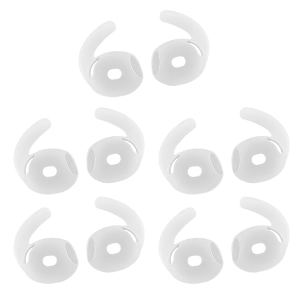 1/5Pair Ear Tips For 4 4th Generation Earphones Earhook Earplugs Silicone Cover For Airpods4 AntiLost DustProof