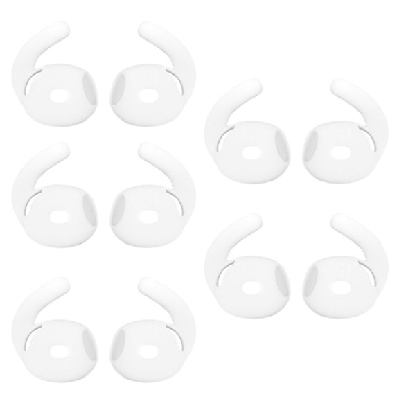 1/5Pair Ear Tips For 4 4th Generation Earphones Earhook Earplugs Silicone Cover For Airpods4 AntiLost DustProof