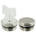 1/5Pcs 1/2" Inch Air Vent Radiator Bleed Valve & Blanking Plug & Free