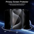 15Pcs Antispy Glass For iPhone 15 12 13 14 11 Pro Max 12 13 Mini XR X