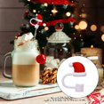 thumbnail image 1 of 1/5Pcs Christmas Straw Covers Cap, 10mm Christmas Straw Toppers for Tumblers Accessories, Reusable Straw Cap Stopper for Straws Tip Lids, 1 of 8
