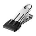 thumbnail image 1 of 1/5Pcs New Windproof Stainless Traceless Clothes Drying Clips Pants Clip Food Bag Clips Clothes Pins BLACK 1PC, 1 of 8