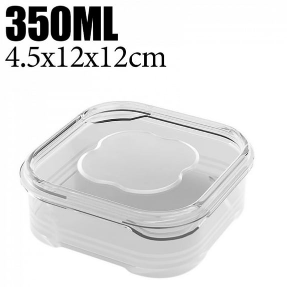 1/5Pcs Plastic Refrigerator Meat Freezer Divided Box Food Grade Household Fridge Fresh-keeping Storage Box Camping Tableware