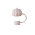 thumbnail image 1 of 1/5Pcs Pumpkin Silicone Straw Cap Reusable Topper for 30/40 Oz Tumbler Cup Fall Thanksgiving Accessories Non-Slip BPA-Free Universal 10mm Straw Lid Protector, 1 of 8