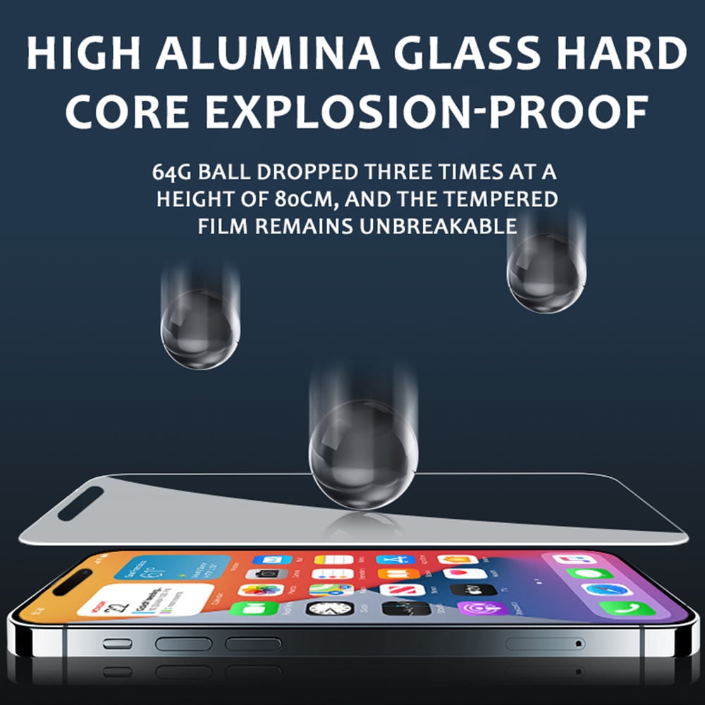 15Pcs Tempered Glass for IPhone 15 14 13 12 11 Pro Max Screen