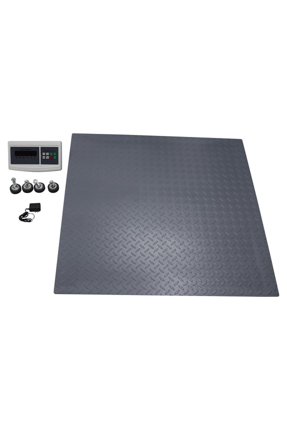1-5T Industrial Floor Scale Accuracy 1KG 100-240V