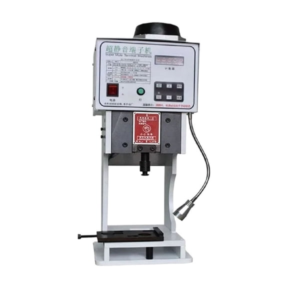 1.5T Terminal Crimping Machine Automatic Wire Terminal Crimper with Single,Vertical/Horizontal Mold Cable Crimp Tool Optional ,Tool