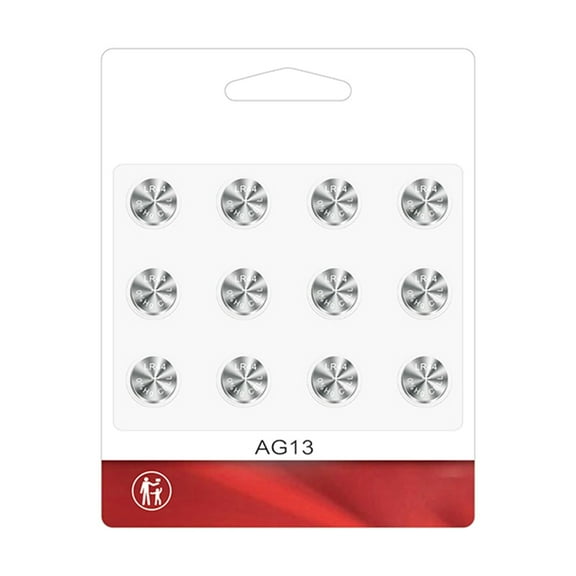 1.5V Alkaline Button Batteries 10 Pack Multipurpose For Household And Electronics 12Pcs/Pack
