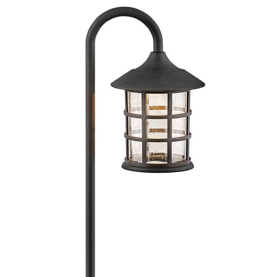 1.5W 1 Led Path Light in Coastal Style 6.13 inches Wide By 17.88 inches High-Textured Black Finish Bailey Street Home 81-Bel-4442204