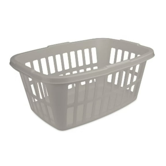 1.5 Bushel Gray Laundry Basket - Bedroom/Bathroom Clothes Hamper