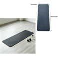 thumbnail image 1 of 1.5cm Thick Small Yoga Mat 60x25cm, Anti-Slip Portable Fitness Mat for Indoor Gym, Core Training & Slimming Workout, 1 of 4