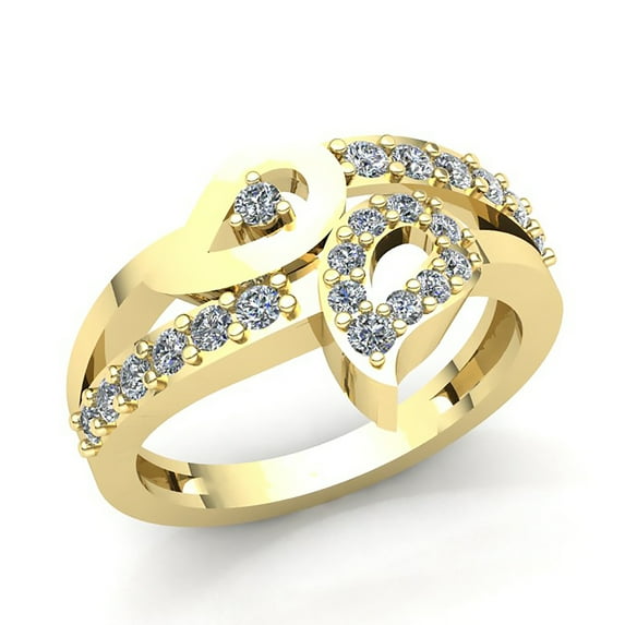 1.5ct Round Cut Diamond Ladies Bridal Accent Fancy Anniversary Wedding Band Solid 14K Rose, White or Yellow Gold GH SI1