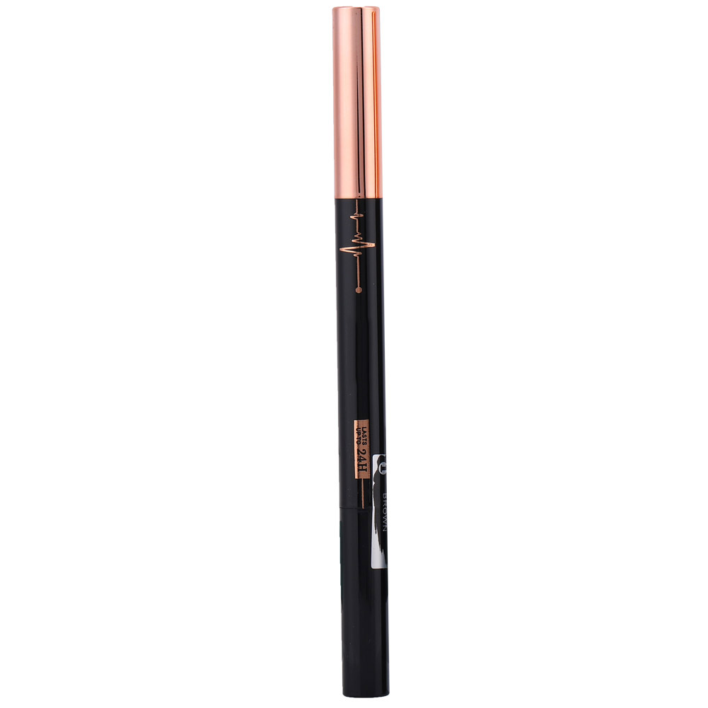 1.5g Double-headed Eyebrow Pencil Waterproof Sweat Proof Rotary 